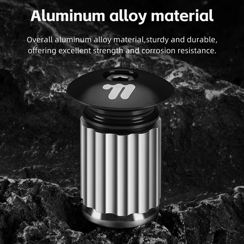 WEST BIKING Bicycle Handlebar End Plugs Aluminum Alloy For MTB Mountain Bike Road Cycling Handle Bar Grips Cap Multi-color Cover