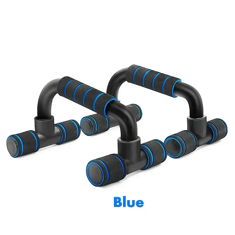 New U-shaped push-up stands for family fitness muscle training and fitness equipment (1 pair) - sponge handle fitness tool
