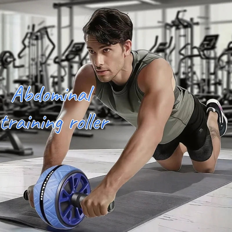 Universal Sports Fitness Abs Roller for Men and Women Silent Abdominal Exercise Wheel for Toning Belly Core Workout Equipment