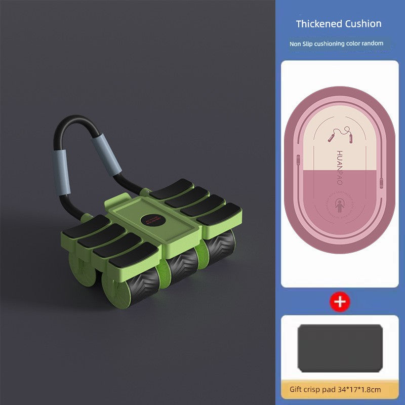 Abdominal Wheel Automatic Rebound 2024 New Arrival Elbow Support Four-Wheel Abdominal Wheel For Home Sports Fitness Equipment Exercise