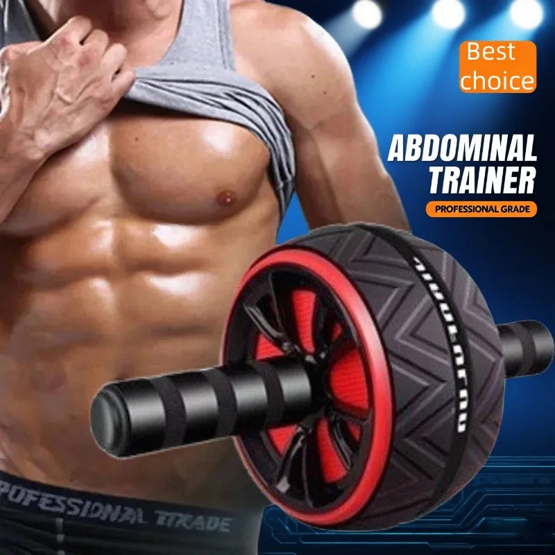 Universal Sports Fitness Abs Roller for Men and Women Silent Abdominal Exercise Wheel for Toning Belly Core Workout Equipment