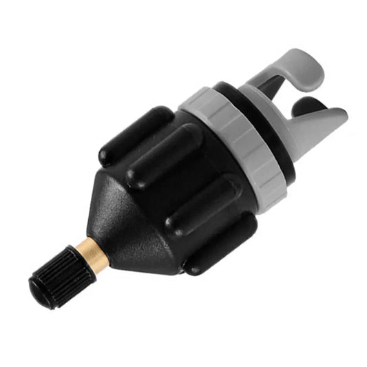 Pump Adapter Inflatable Boat Air Valve Adaptor Paddle Board for Canoe Kayak Inflatable Boat Air Valve Adaptor Orange/Black