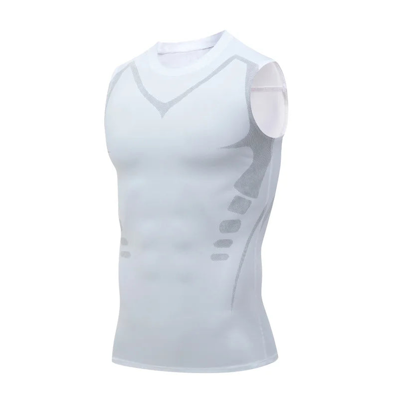 3D Printing Gym Clothes Men's Sleeveless Tights Running Basketball Training Clothes Tops Gym Vest Style Quick-dry Breathable Top