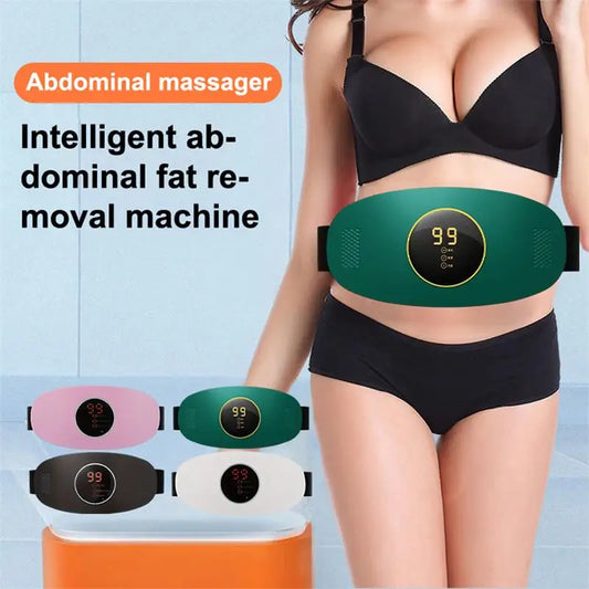 Rechargeable Body Slimming Machine Waist Belt Waist Fitness Massager Weight Loss And Body Shaping Instrument Constipation Relief