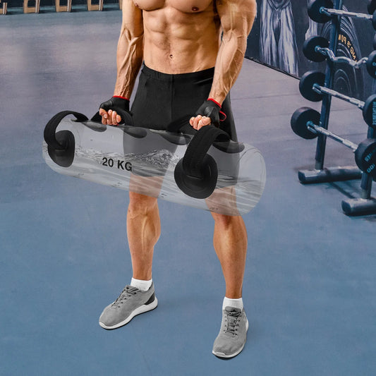 Fitness Water Weight Aqua Bag, Training Water Bag, Portable Stability Fitness Equipment for Gyms Homes Sports Halls