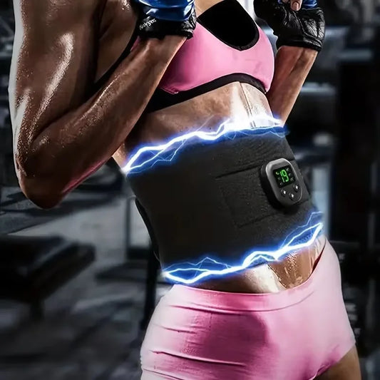 Waist Massager Portable USB Charging Shaper Electric Arm Hip Leg Trainer Weight Loss Shaping Belt Fitness Massager yao