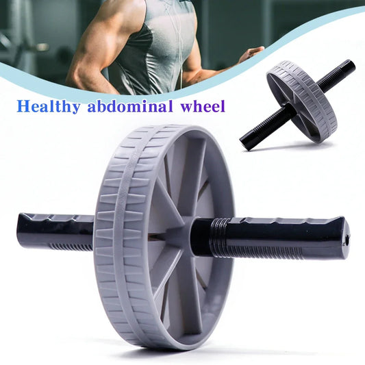 Workout AB Roller Wheel Non-slip Abdominal Roller No Noise Exercise Wheel Abdominal Exerciser for Home Gym Strength Workouts