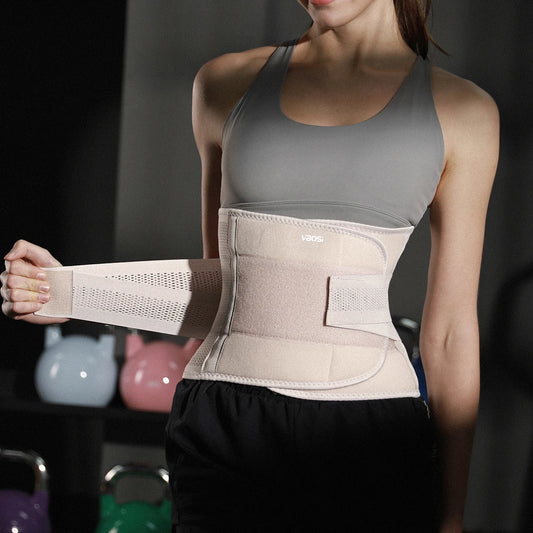 1 Piece Adjustable Unisex Lower Back Support Waist Trainer Tummy Band for Weightlifting Cycling