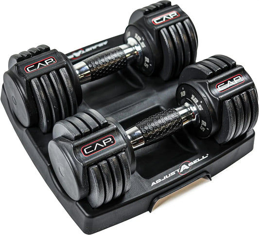 Adjustable Round Dumbbell Weights Pairs 12.5 lb 25 lb 55 lb Single Weight Options